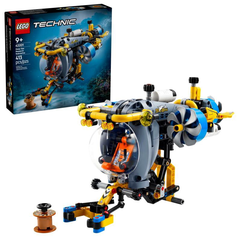 LEGO SUBMARINO INVESTIGAÇÃO ÁGUAS PROFUNDAS 42201