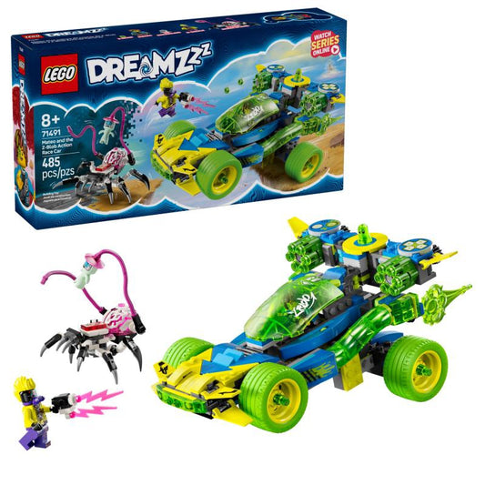 LEGO MATEO NO CARRO CORRIDA DO Z-BLOB 71491