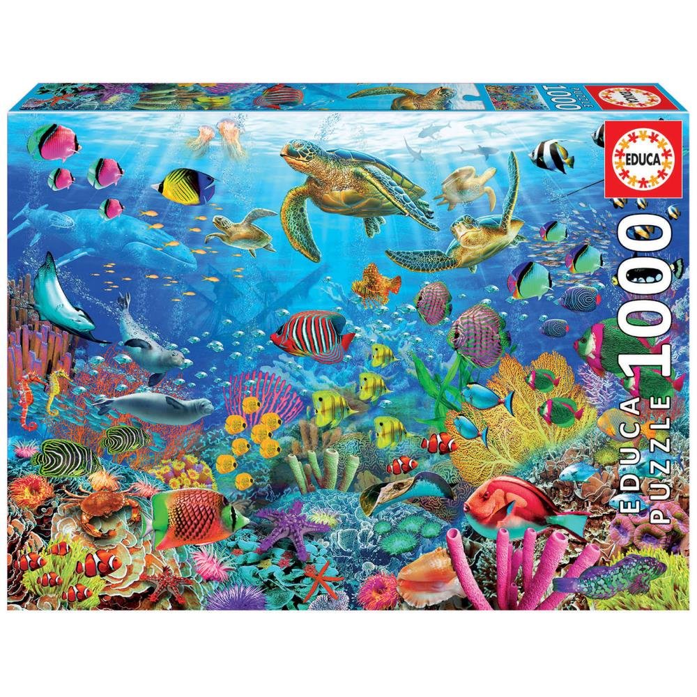 EDUCA - PUZZLE 1000 TARTARUGAS NO PARAÍSO 19266