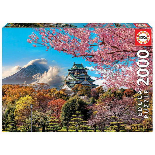 EDUCA - PUZZLE 2000 CASTELO DE OSAKA. JAPÃO 19276