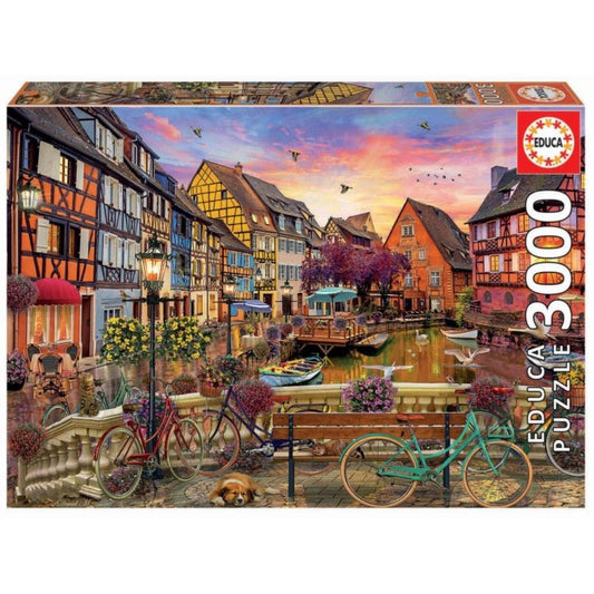 EDUCA - PUZZLE 3000 COLMAR. FRANÃ§A 19051