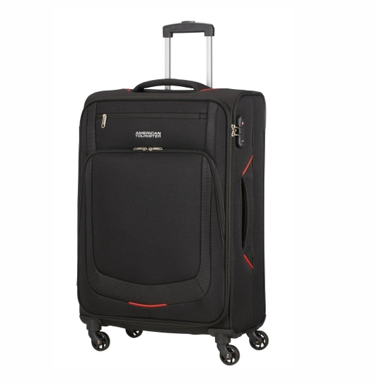 AMERICAN TOURISTER -MALA DE VIAGEM SPINNER M TSA BLACK/RED SUMMER SESSION 125806-1073