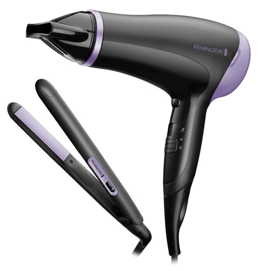 REMINGTON - PACK SECADOR + ALISADOR D3016GP