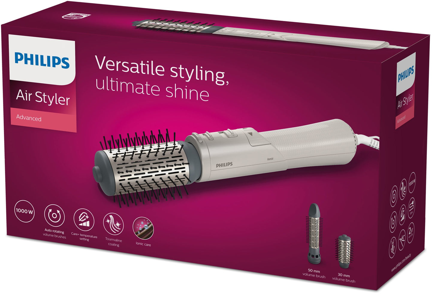 PHILIPS - ESCOVA DE SECAR E ESTILIZAR BHA710/00