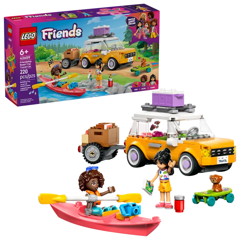 LEGO CARRO PARA VIAGEM DE FÉRIAS DA AMIZADE 42659