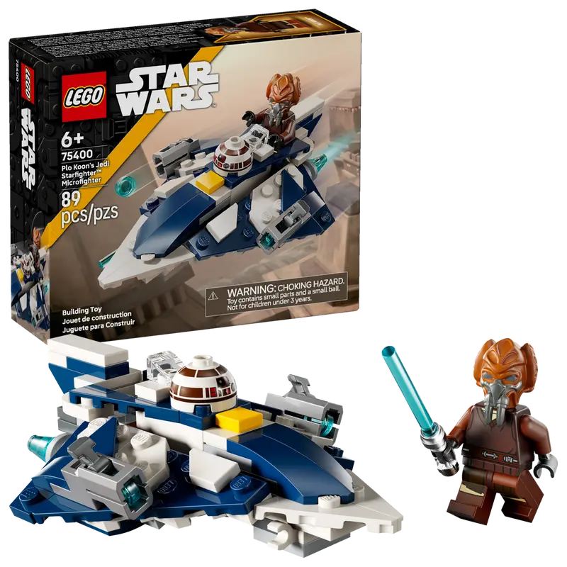 LEGO MICROFIGHTER JEDI STARFIGHTER DE PLO KOON 75400