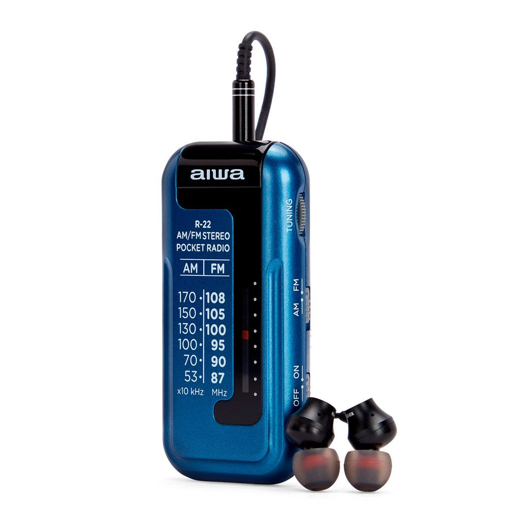 RÁDIO DE BOLSO AIWA R-22BL