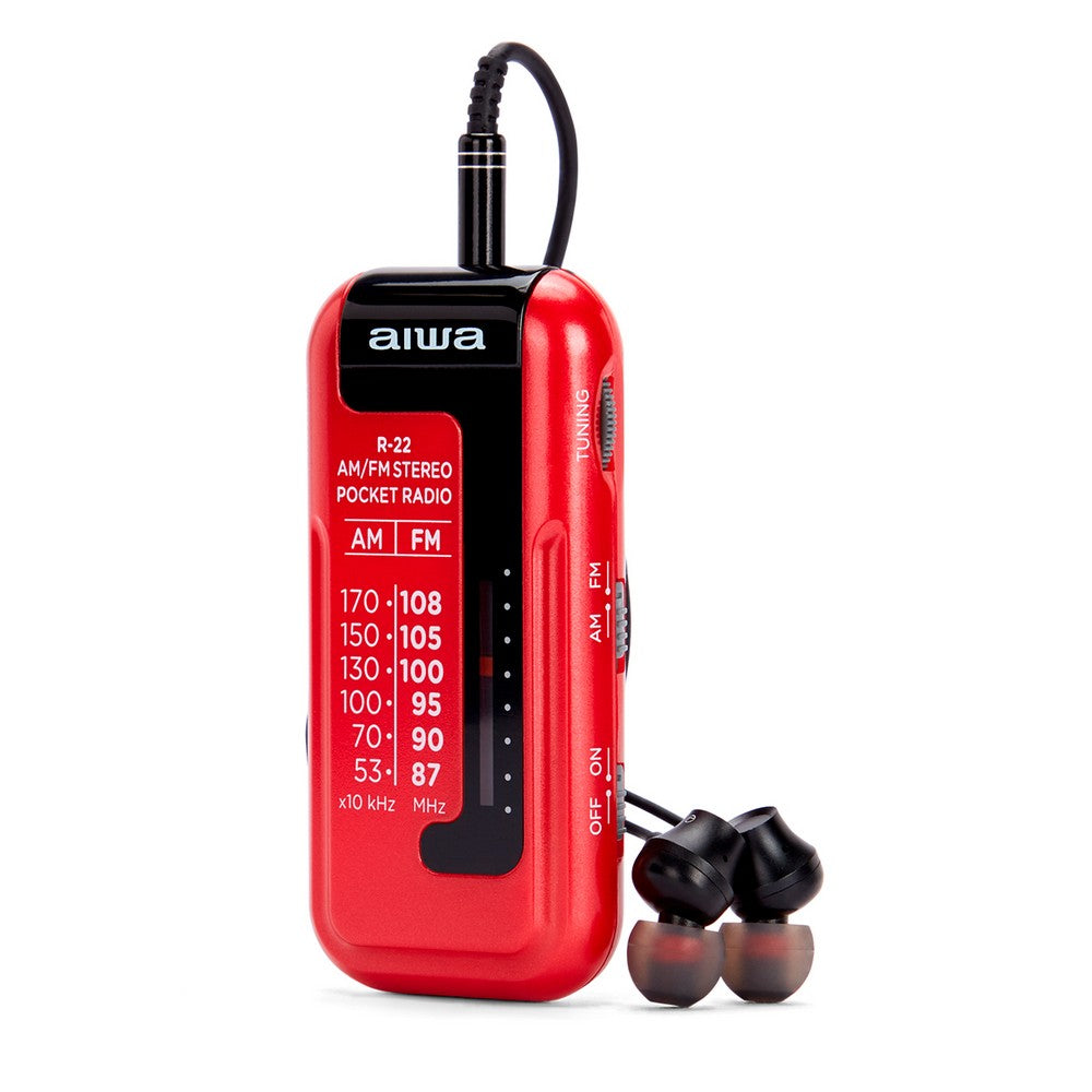 RÁDIO DE BOLSO AIWA R-22RD