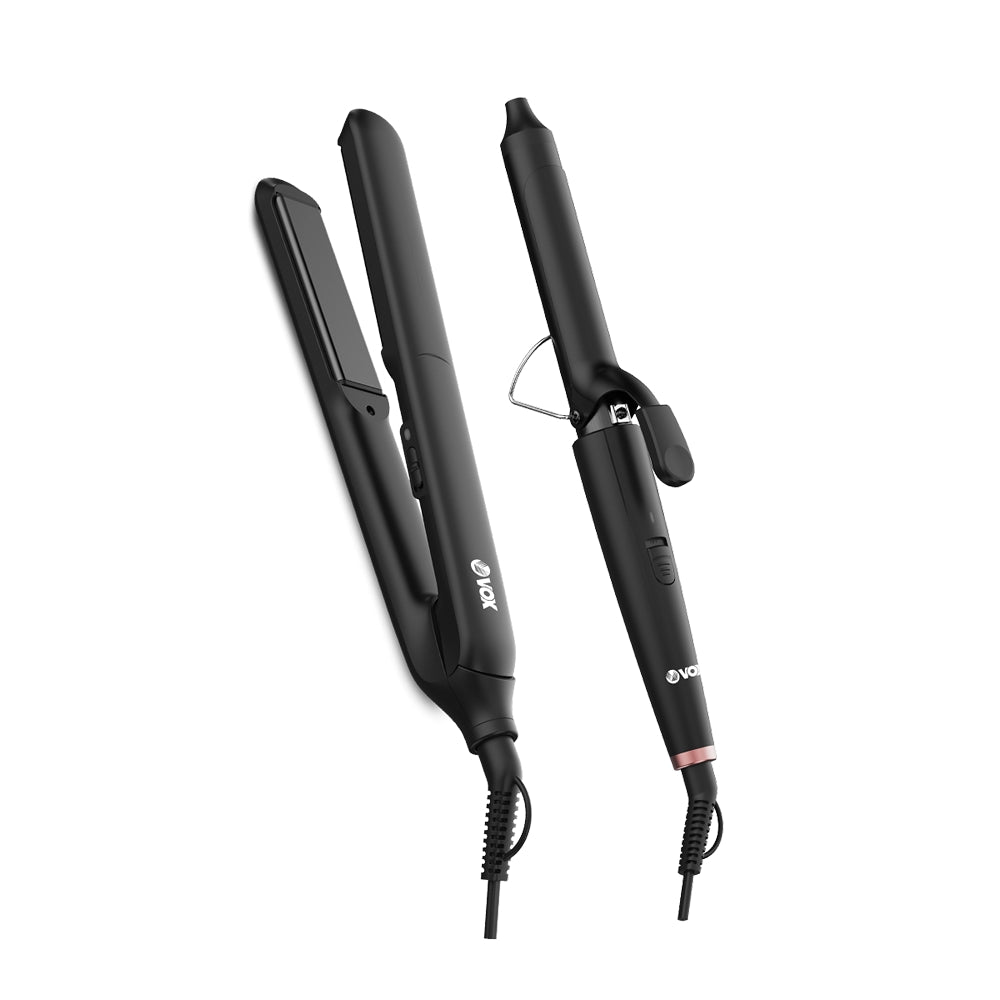 CONJUNTO ALISADOR E MODELADOR DE CABELO VOX SETSF5702B