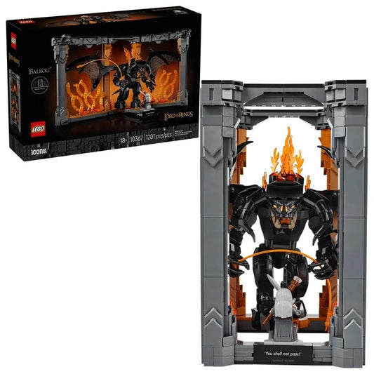 LEGO BOOKNOOK: GANDALF THE GREY VS BALROG 10367