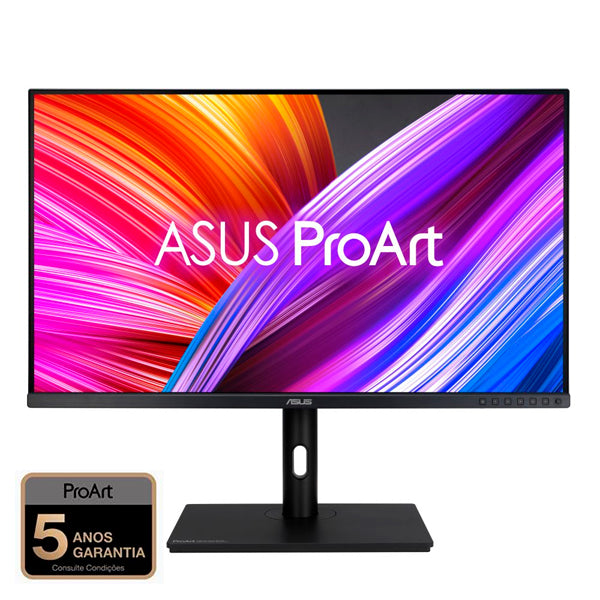 ASUS MONITOR 32" PA328QV PROART IPS WQHD HDMI DP USB COLUNAS 75HZ PRETO