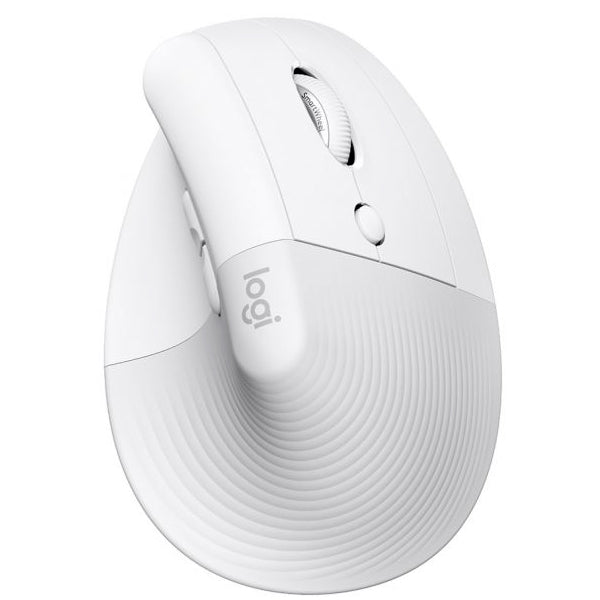 LOGITECH RATO LIFT FOR MAC VERTICAL ERGONÓMICO WIRELESS/BLUETOOTH 4000DPI BRANCO