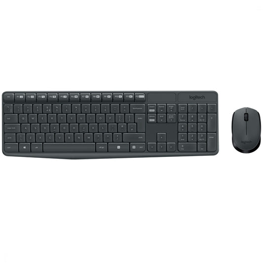 LOGITECH MK235 TECLADO E RATO S/FIOS 2.4 GHZ ALEMÃO