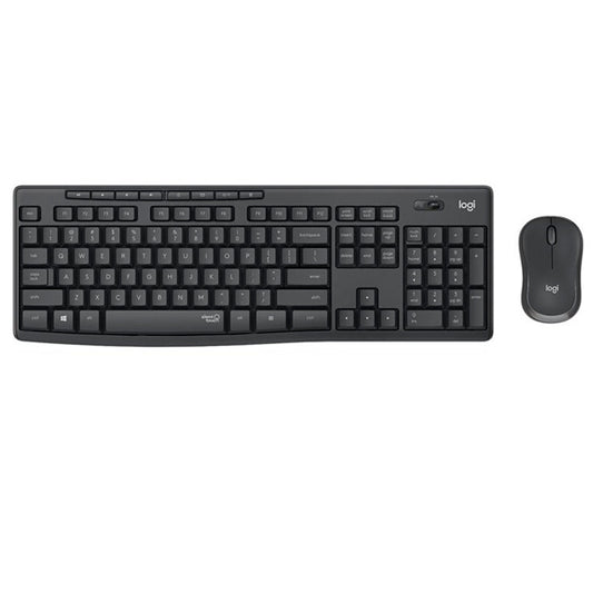 LOGITECH TECLADO + RATO S/FIOS 2.4 GHZ QWERTZ GRAFITE