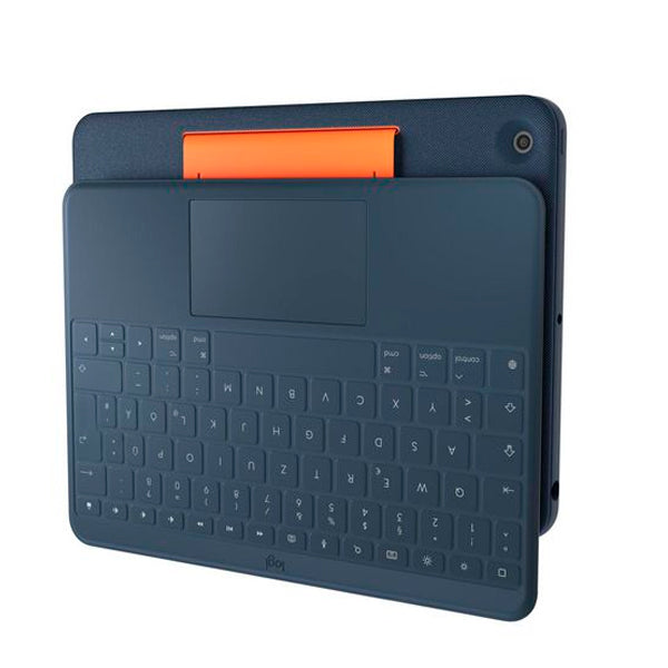 LOGITECH TECLADO DISPOSITIVOS MÓVEIS QWERTZ ALEMÃO SMART CONNECTOR AZUL