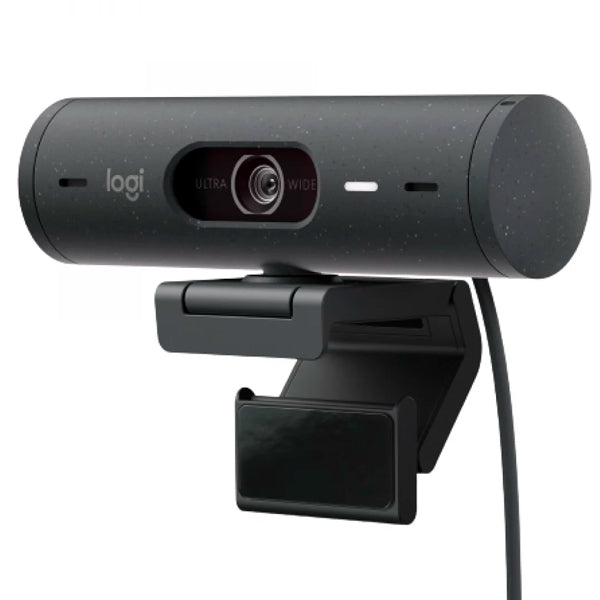 LOGITECH WEBCAM BRIO 500 FULL HD 1080P USB TYPE-C PRETA