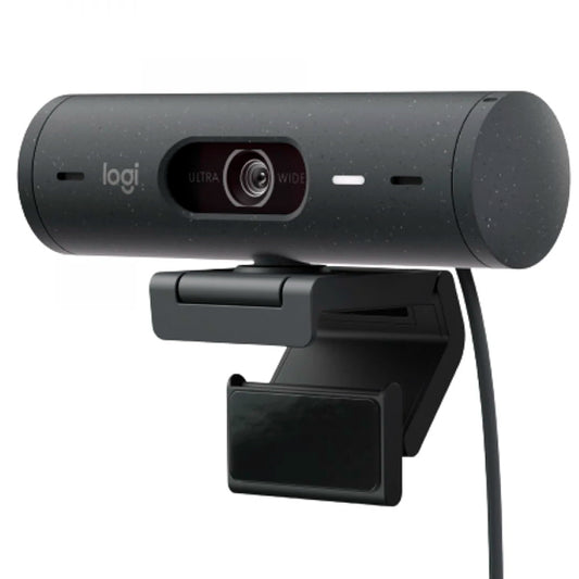 LOGITECH WEBCAM BRIO 500 FULL HD 1080P USB TYPE-C PRETA