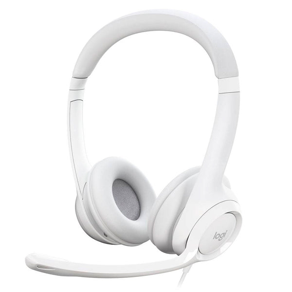 LOGITECH HEADSET H390 USB BRANCO
