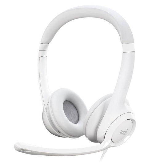 LOGITECH HEADSET H390 USB BRANCO