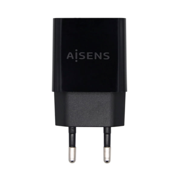 AISENS CARREGADOR USB 10W ALTA EFICIENCIA 5V 2A PRETO