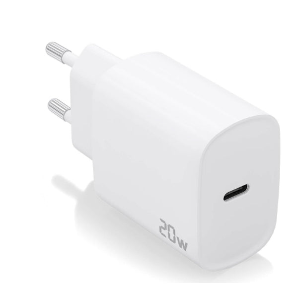 AISENS CARREGADOR USB-C PD3,0 1 1XUSB-C 20W BRANCO