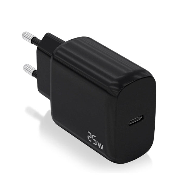 AISENS CARREGADOR USB-C PD3,0 1 PUERTO 1XUSB-C 25W PRETO