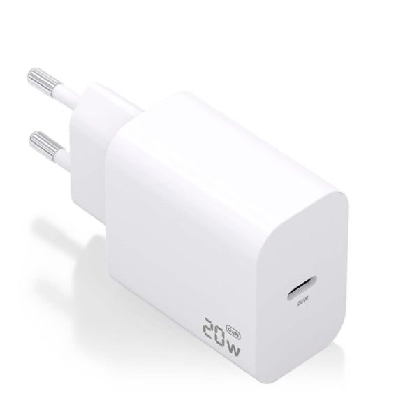 AISENS CARREGADOR GAN 20W 1XUSB-C PD3,0 BRANCO