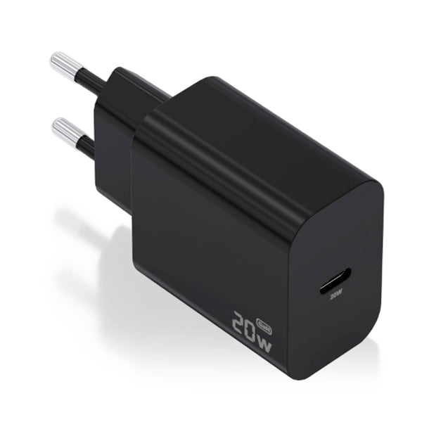 AISENS CARREGADOR GAN 20W 1XUSB-C PD3,0 PRETO