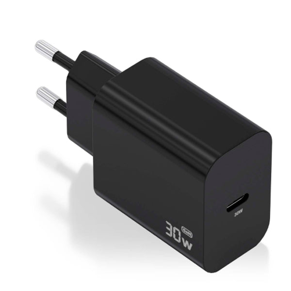 AISENS CARREGADOR GAN 30W 1XUSB-C PD3,0 PRETO