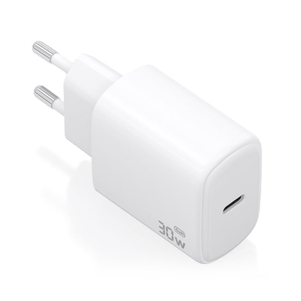 AISENS CARREGADOR GAN 30W 1XUSB-C PD3,0 BRANCO