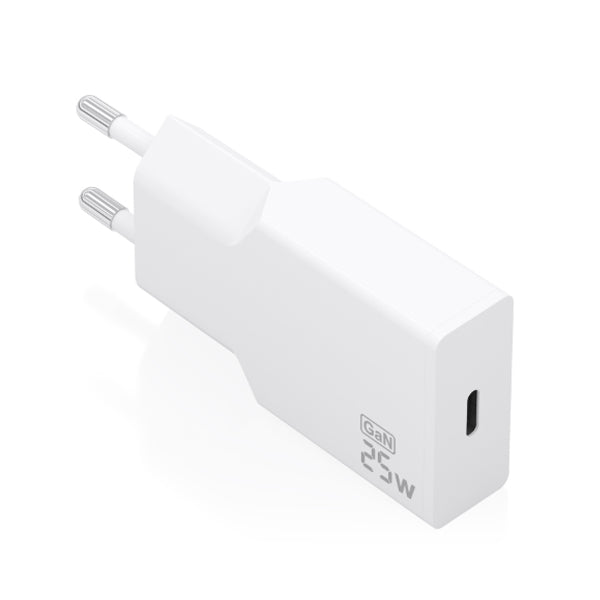 AISENS CARREGADOR ULTRA FINO GAN 25W 1XUSB-C PD3,0 BRANCO
