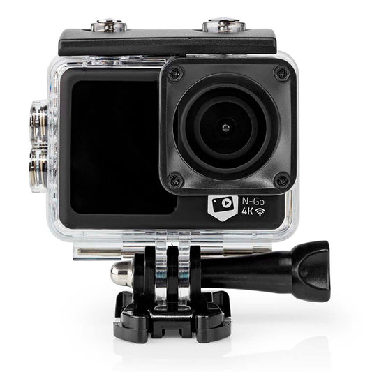 NEDIS ACTION CAM 4K30FPS COM ECRA DUPLO WIFI WATERPROOF CASE