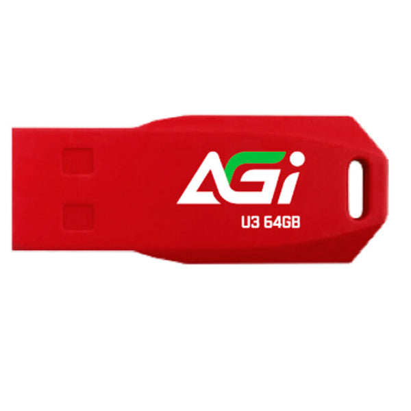 AGI PENDRIVE UP138 3.2 64GB VERMELHO