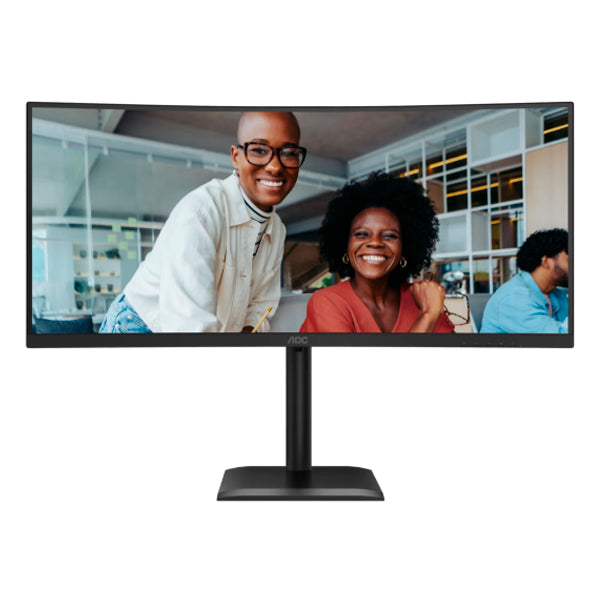 AOC MONITOR VA 34" 21:9 WQHD 4MS 120HZ HDMI DP USB COLUNAS HAS CU34E4CV