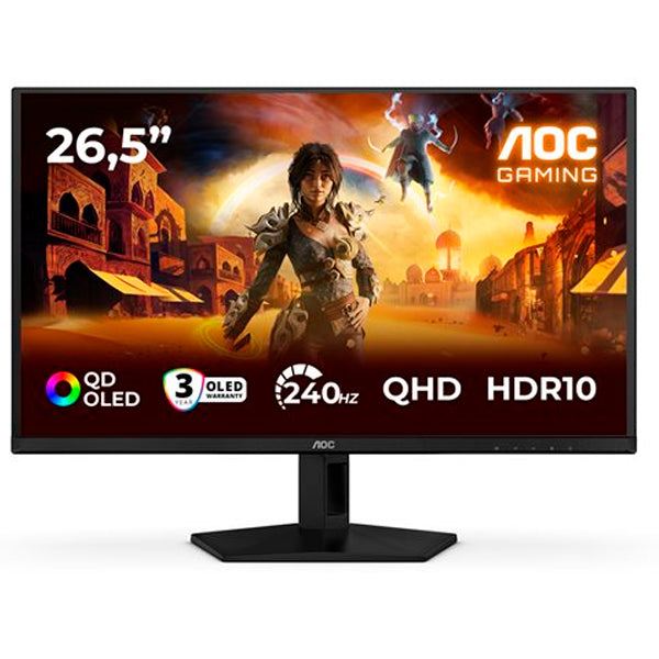 AOC MONITOR OLED 27" (26.5) QHD 0.03MS 240HZ HDMI DP Q27G41ZDF