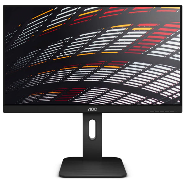 AOC MONITOR IPS 24" (23.8) 16:9 FHD VGA DVI HDMI DP USB COLUNAS HAS X24P1