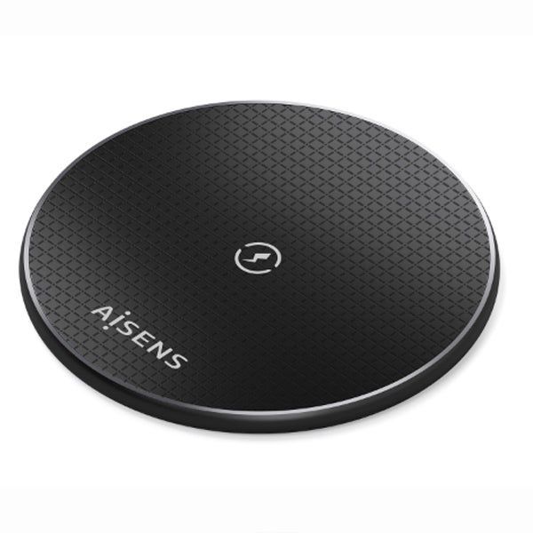 AISENS ESTAÇÃO DE CARREGAMEMTO S/FIO QI AISENS 1XUSB TIPO C 15 W 5 W PRETO