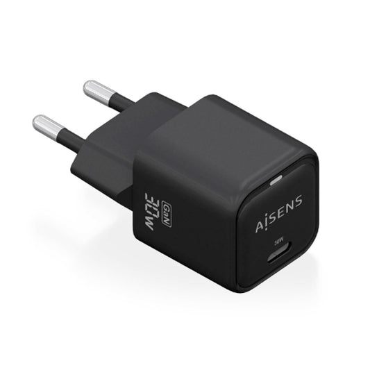 AISENS CARREGADOR GAN 30W 1XUSB-C PD3,0 QC4,0