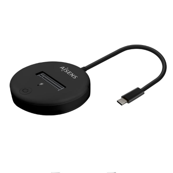 AISENS USB-C DOCK M,2 (NGFF) ASUC-M2D013-BK SATA NVME A USB3,1 GEM2 NEGRA