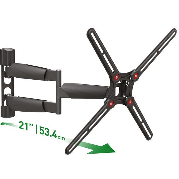 BARKAN SUPORTE 4 MOVIMENTOS INCLINAVEL GIRATORIO  13"-65" PREMIUM BM343LP