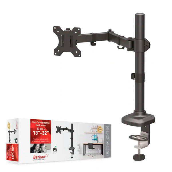 BARKAN SUPORTE SECRETARIA 1 MONITOR 13">32" ARTICULADO M121T