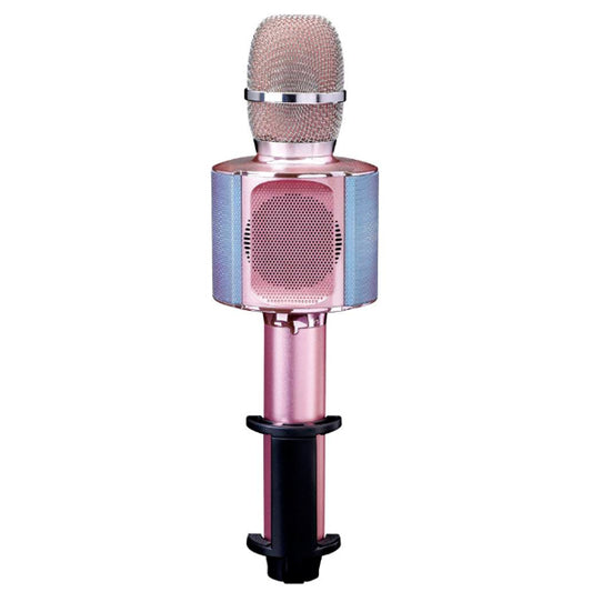 LENCO MICROFONE KARAOKE C\COLUNA INCORP. LUZES C\ BLUETOOTH ROSA