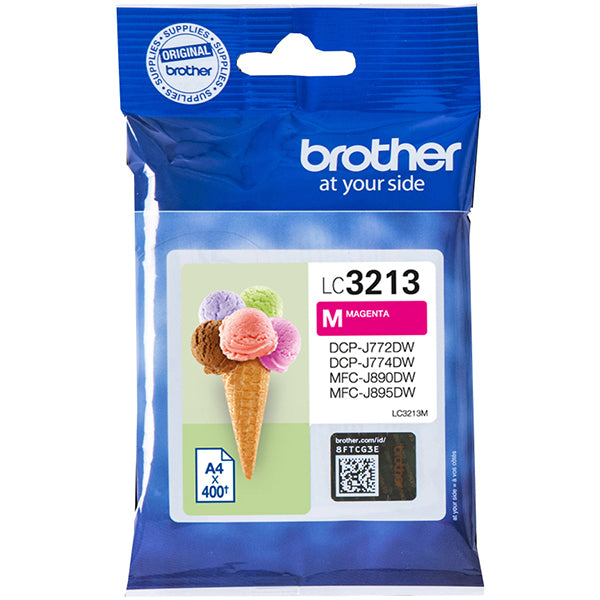BROTHER TINTEIRO MAGENTA LC3213M