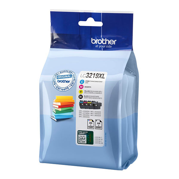 BROTHER TINTEIRO PACK 4 CORES LC3219XLVAL