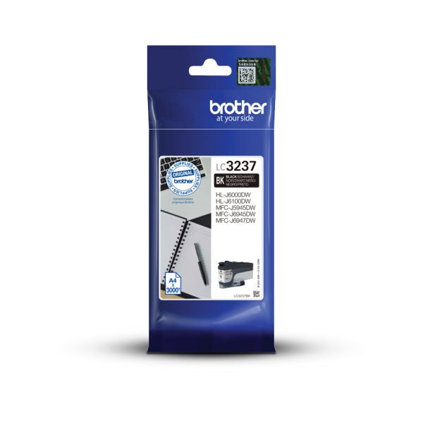 BROTHER TINTEIRO PRETO LC3237BK