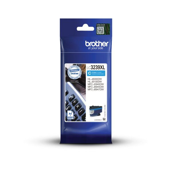 BROTHER TINTEIRO AZUL ALTA CAP LC3239XLC