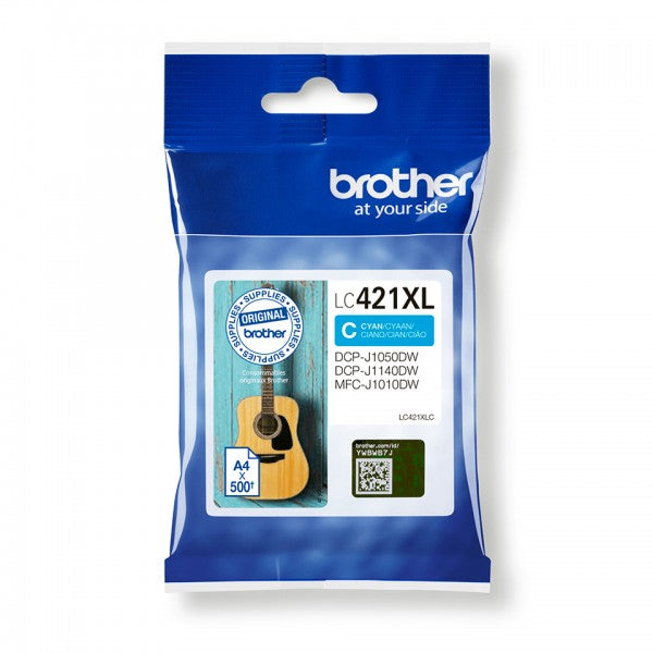 BROTHER TINTEIRO AZUL LC421XLC