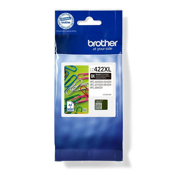BROTHER TINTEIRO PRETO LC422XLBK