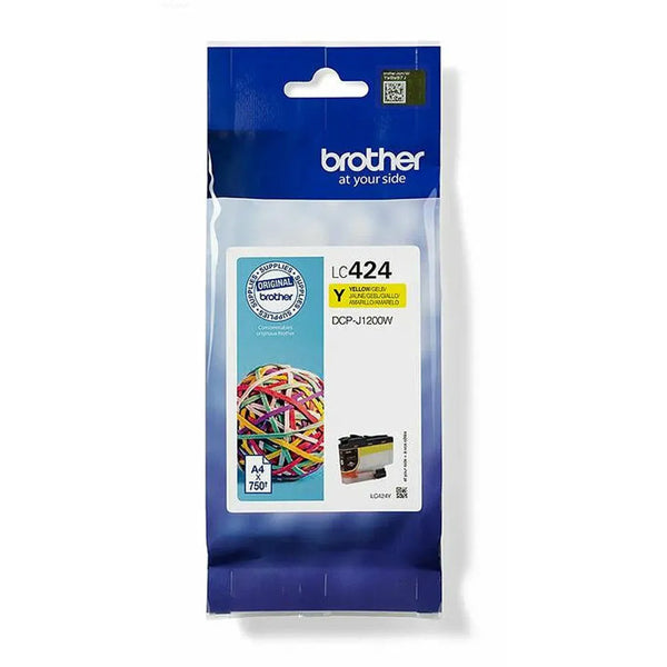 BROTHER TINTEIRO AMARELO LC424Y