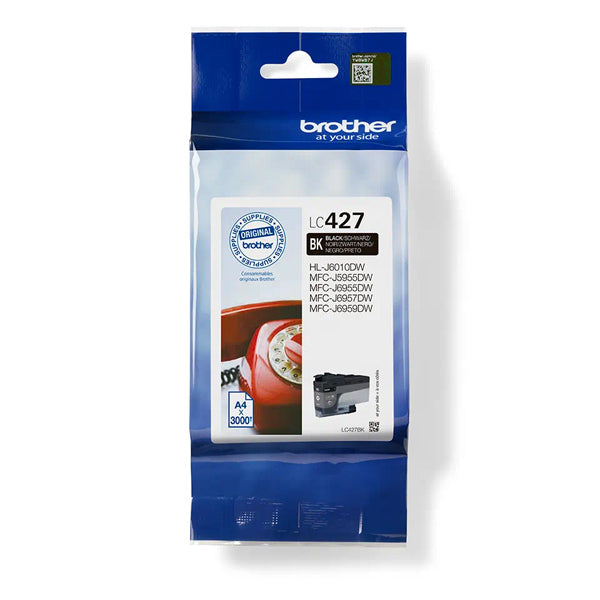 BROTHER TINTEIRO PRETO LC427BK